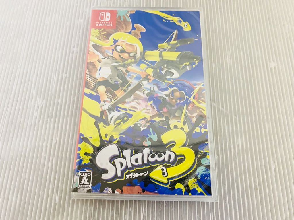 1円～☆Switch ソフト スプラトゥーン3 / splatoon 3 / スプラ3 新品