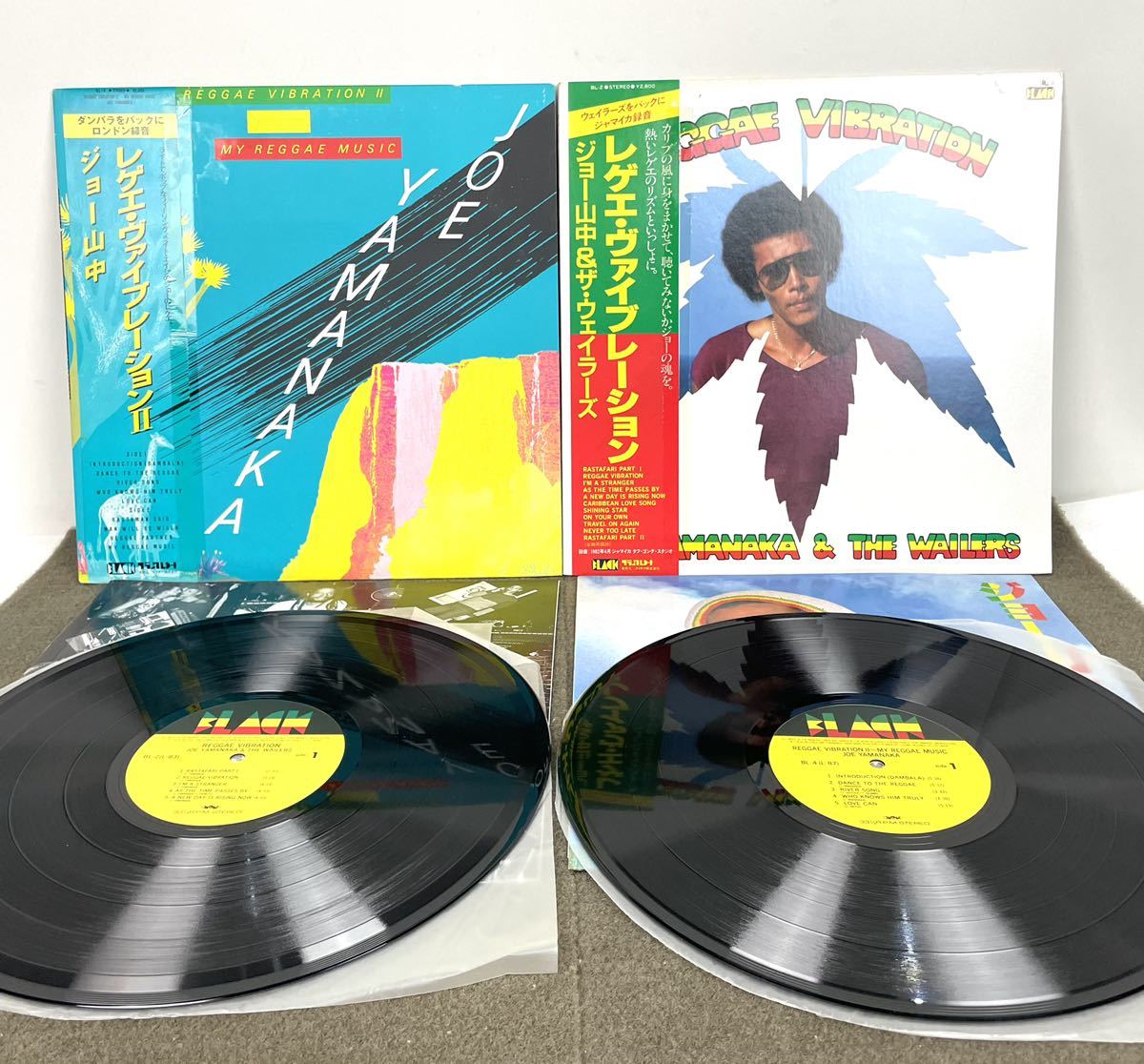 ジョー山中＆ウェイラーズ LP レゲエ ヴァイブレーション 1982年
