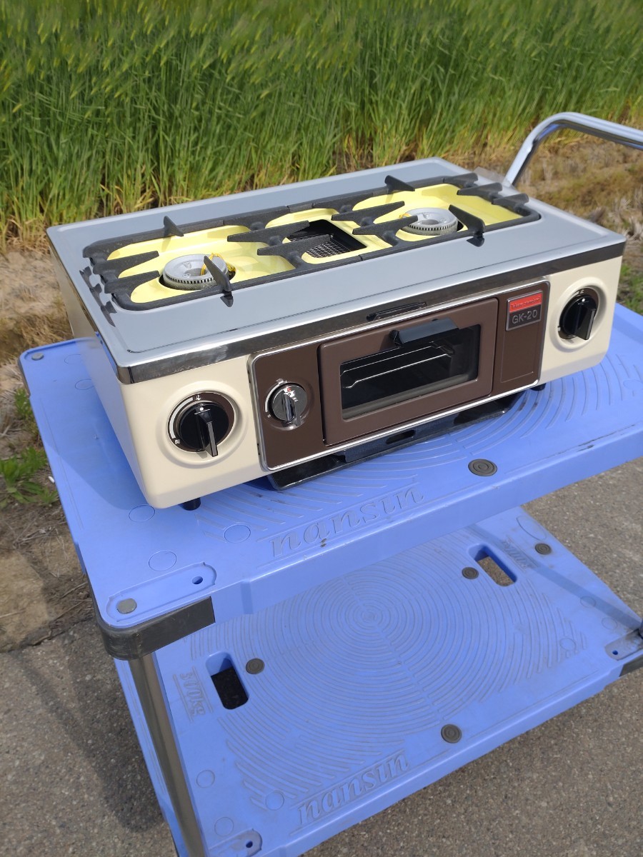 レア　当時物　未使用品　タカラスタンダード　グリルガステーブル LPガス用　GK-20　昭和レトロ　