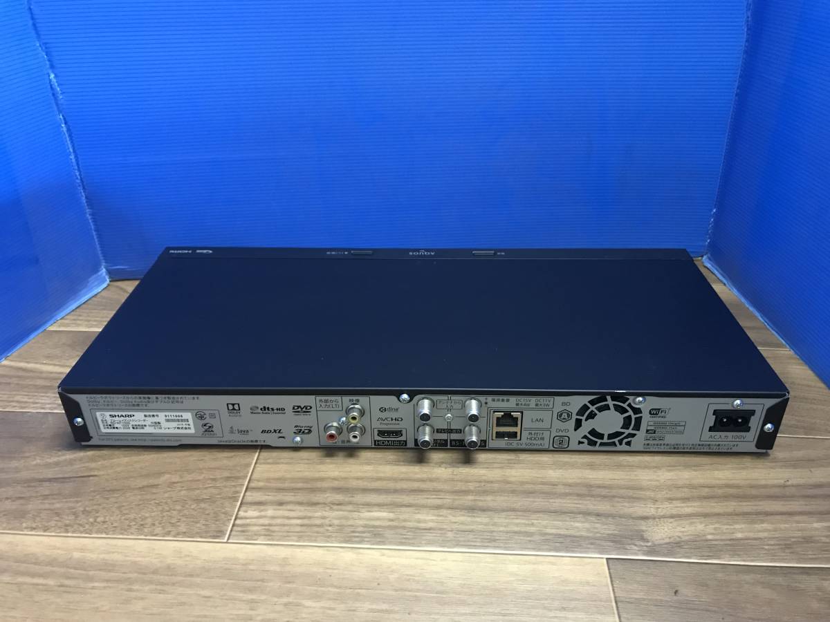 SHARP シャープ ブルーレイディスクレコーダー BD-NT1000 ジャンクB