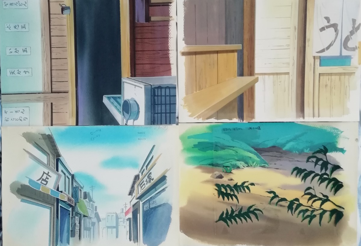 n*u様 じゃりン子チエ　背景付きセル画 じゃりン子チエの背景画~11~ Yahoo!オークション - じゃりン子チエ