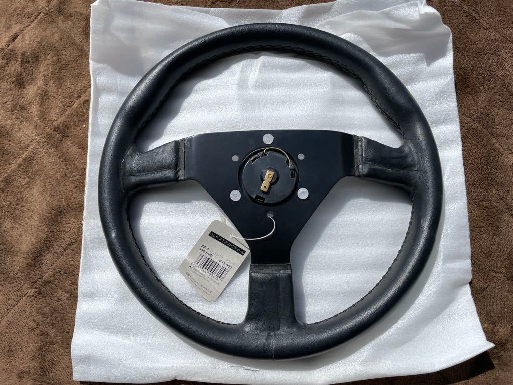 ステアリング 33π GOODGUN ステアリング レッド スエード調