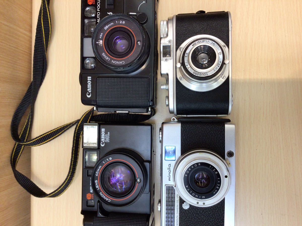 中古コンパクトカメラ フィルムカメラ まとめて10 ジャンク フィルム