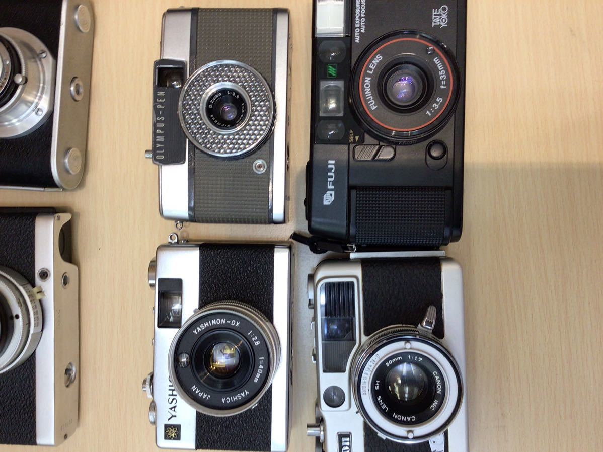 中古コンパクトカメラ フィルムカメラ まとめて10 ジャンク フィルム