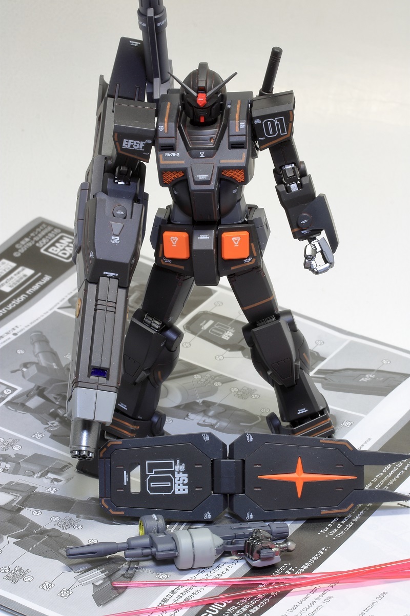 プレミアムバンダイ」HGUC 1/144 FA78-2 ヘビーガンダム 塗装済み完成
