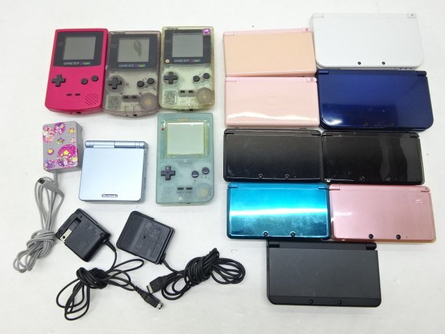 任天堂 ゲームボーイカラー アドバンス アドバンスSP【ジャンクセット 