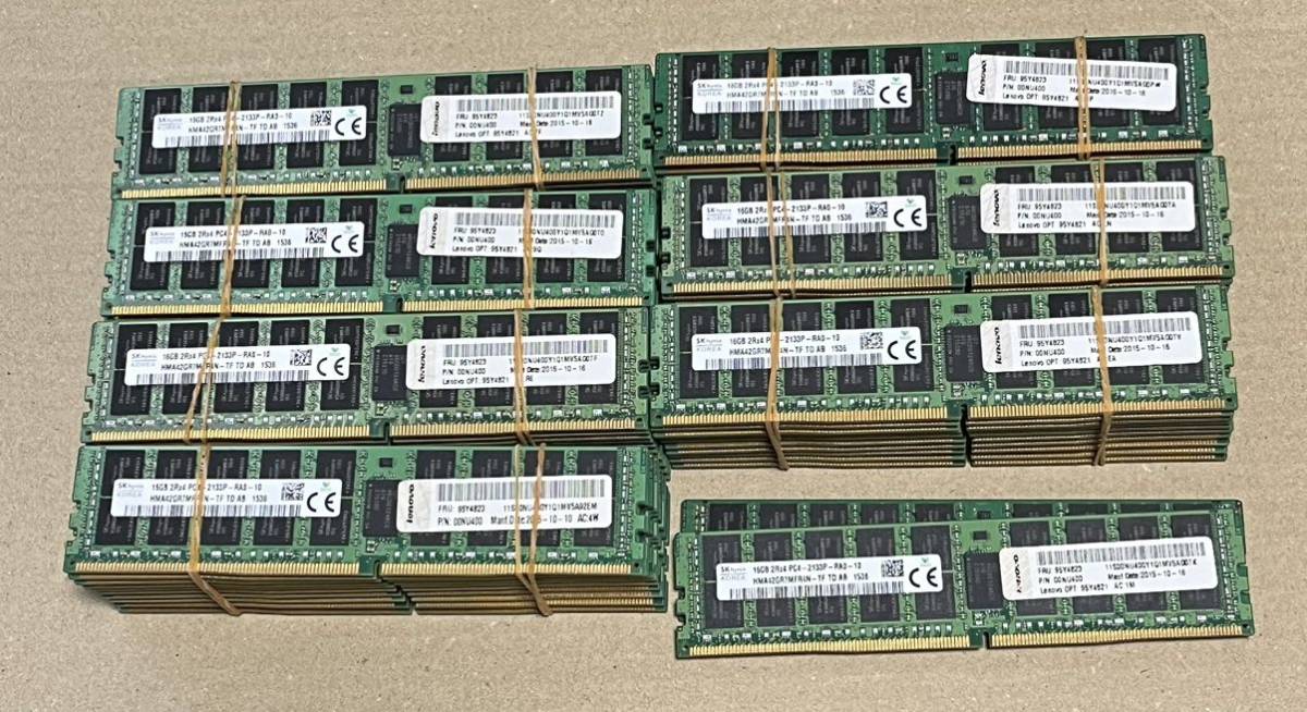 16GB DDR4 サーバメモリ 4枚セット パーツ DDR4 PC4 サーバー用メモリー 16GB×18枚