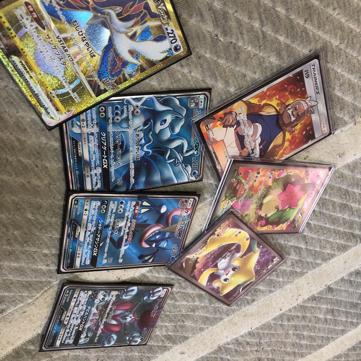ポケモンカード引退品まとめ売り お得セット サプライ付き カード