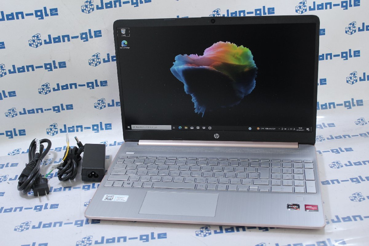 関西 美品 HP Laptop 468X9PA#ABJ CPU:Ryzen5 5500U 2.10GHz /メモリ:8GB /SSD:512GB 格安１円スタート！■J459607 BL