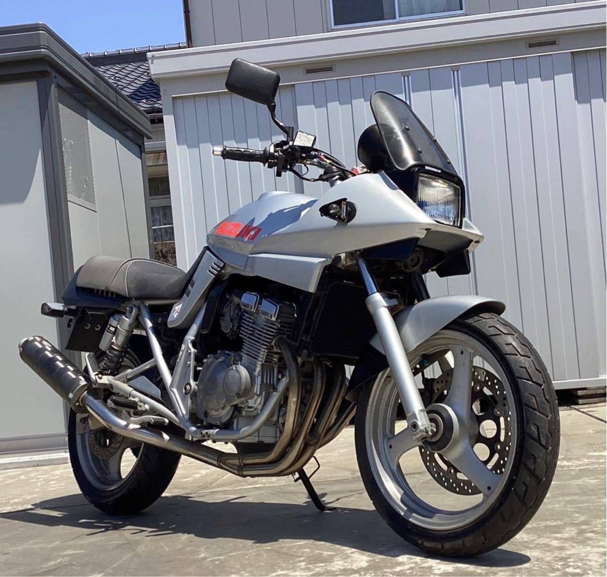 SUZUKI GSX250S エンジン実働　書類鍵有り　レストアベース　旧車　売り切り　キャブ車