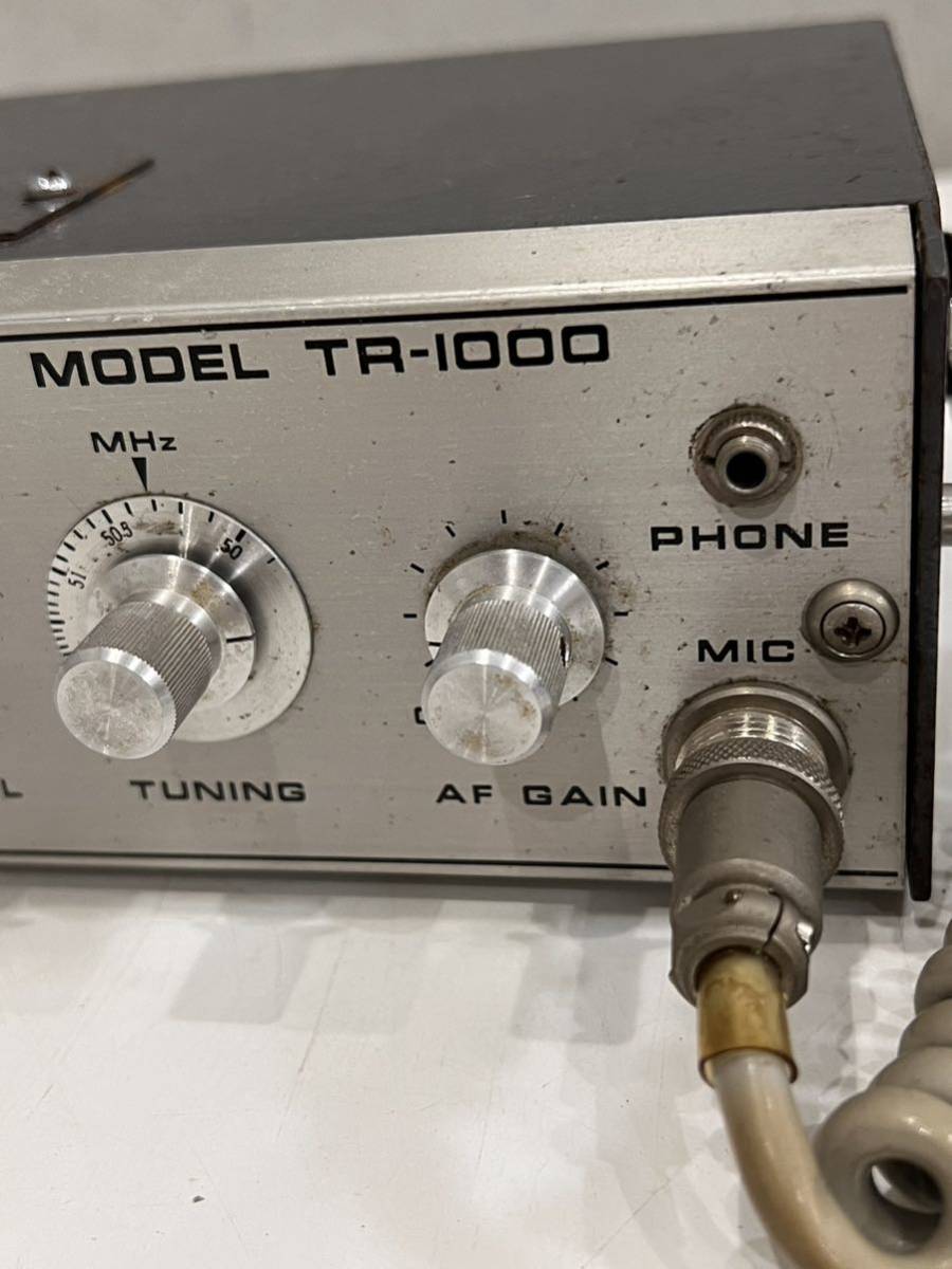 TRIO トランシーバー TR-1000 無線　ケンウッド TR-1000 TRIO トランシーバー Yahoo!オークション ☆TRIO⁄KENWOOD