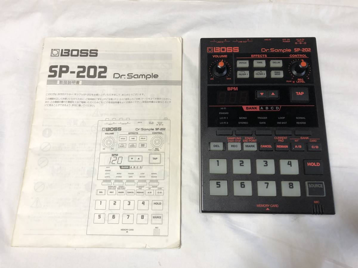 BOSS SP-202 サンプリング ドクターサンプル ローランド SP-202 