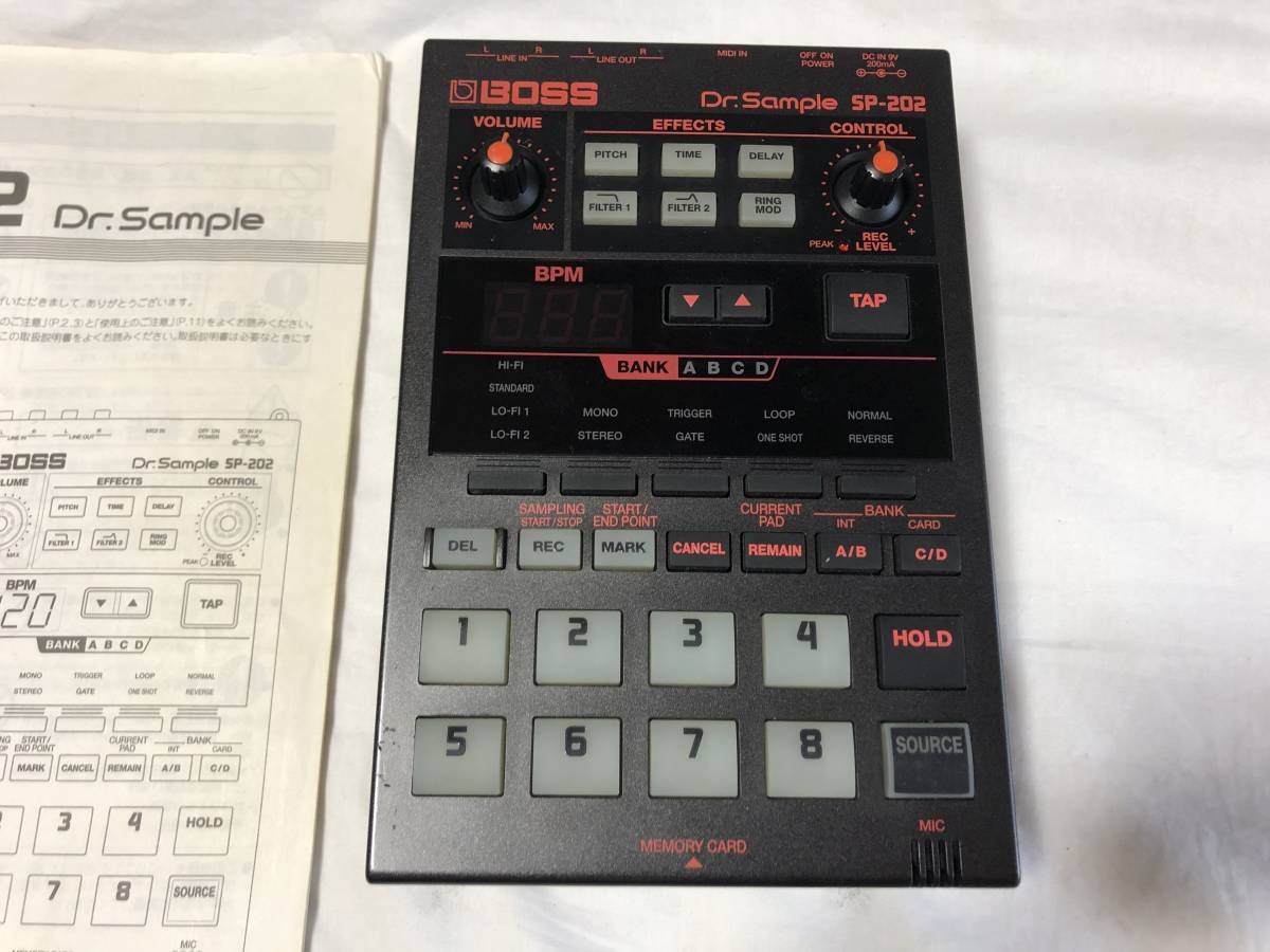 BOSS SP-202 サンプリング ドクターサンプル ローランド 【公式通販】