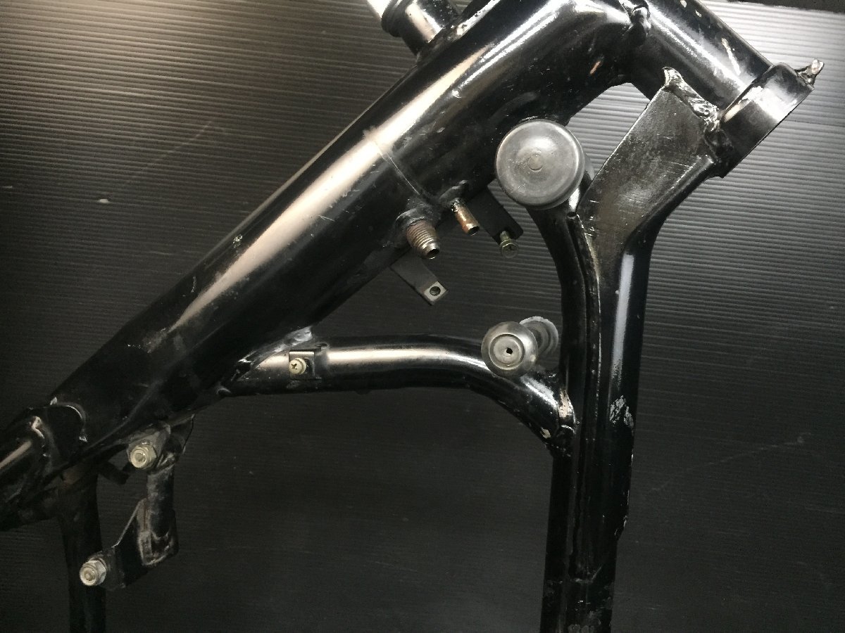 YAMAHA SR400 1JR改 ディスクブレーキ公認 書類付きフレーム （検索