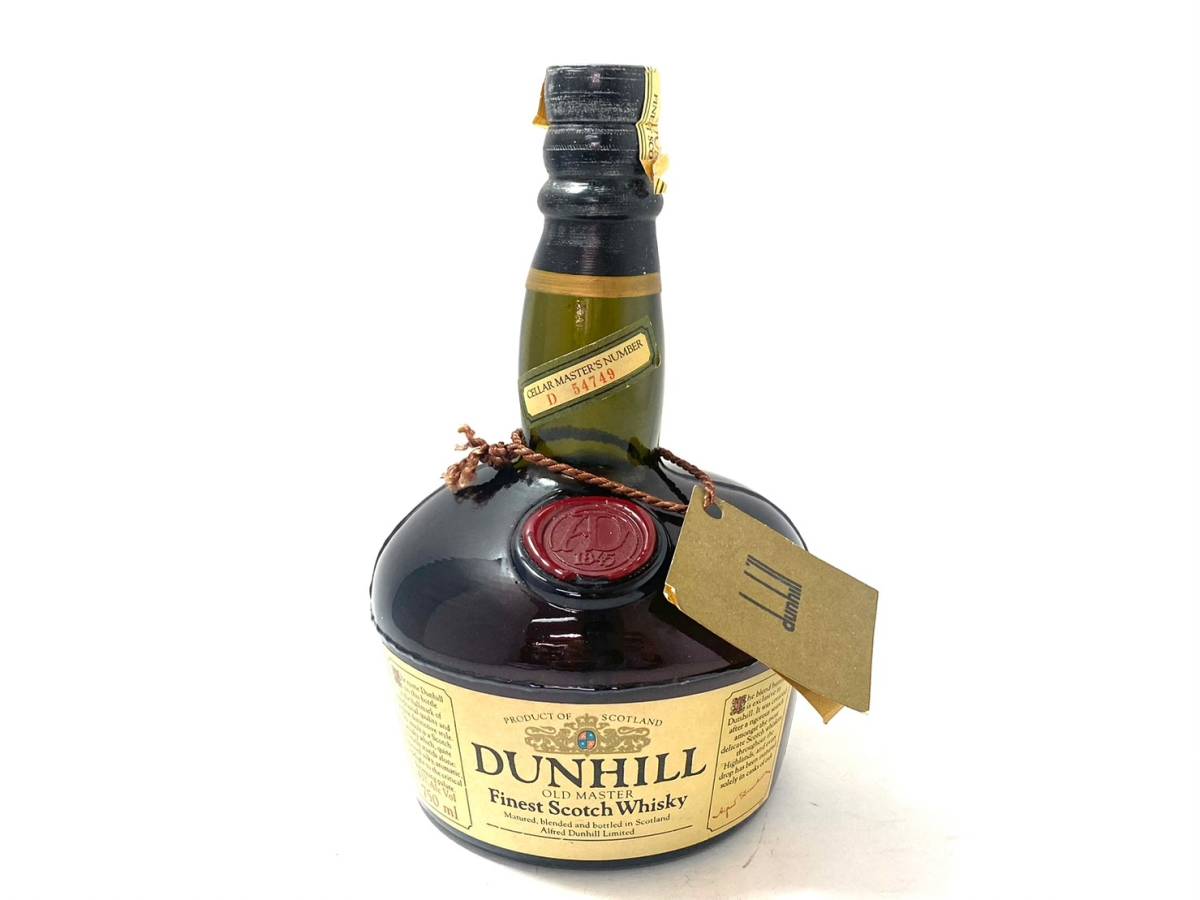 ダンヒル オールドマスター 750ml dunhill スコッチウイスキー 未開栓 Dunhill 43%Alc ウイスキー750ml 古酒 Master Old OLD スコッチ ウイスキー 現状品