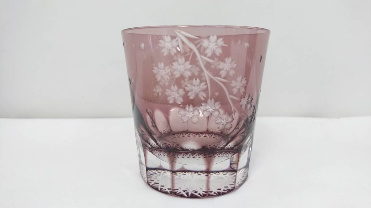 新品】江戸切子作家 大久保忠幸 作 切子グラス 計2点セット/ワイン 