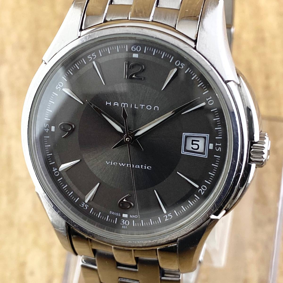 1円〜】HAMILTON ハミルトン 腕時計 メンズ AT 自動巻 H324550 ジャズ 