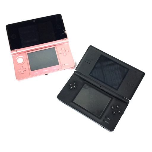 1円 NINTENDO CTR-001 ニンテンドー3DS DS Lite ゲーム機 本体 2点 セット