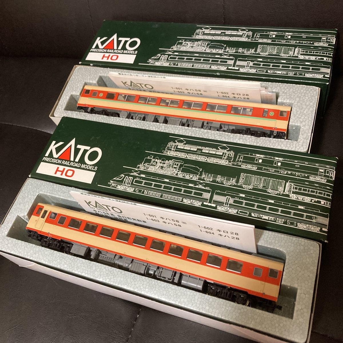 KATO HOゲージ キハ58 1-601 キロ28 1-602 2両 鉄道模型 【公式通販】