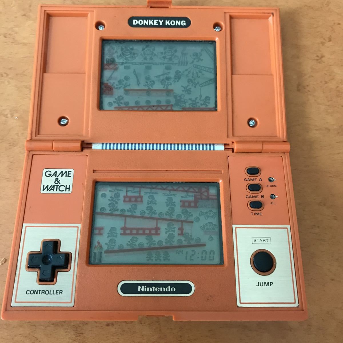任天堂　ゲームウォッチ　GAME&WATCH ドンキーコング　パラシュート ドンキーコング DONKEY KONG 任天堂 ゲームウォッチ 2画面 任天堂