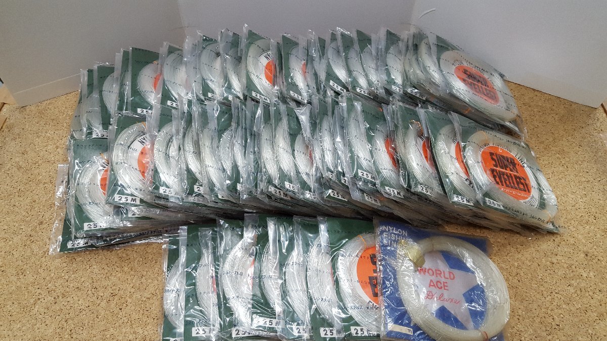 まとめ売り　ナイロンライン　40号　89個（中古）
