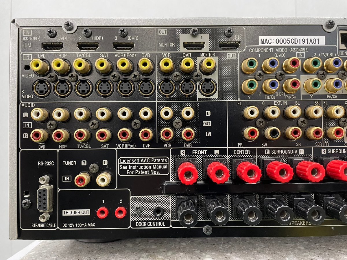 DENON 「avc-3808」の落札相場・落札価格 Yahoo!オークション AVC-3808