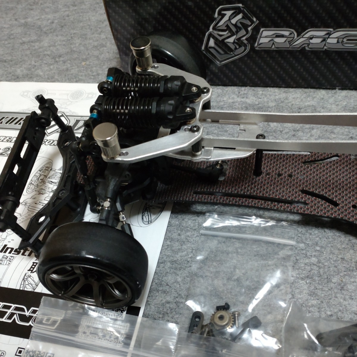 3レーシング SAKURA D5 RR コンバージョンMR カーボンシャーシ D5
