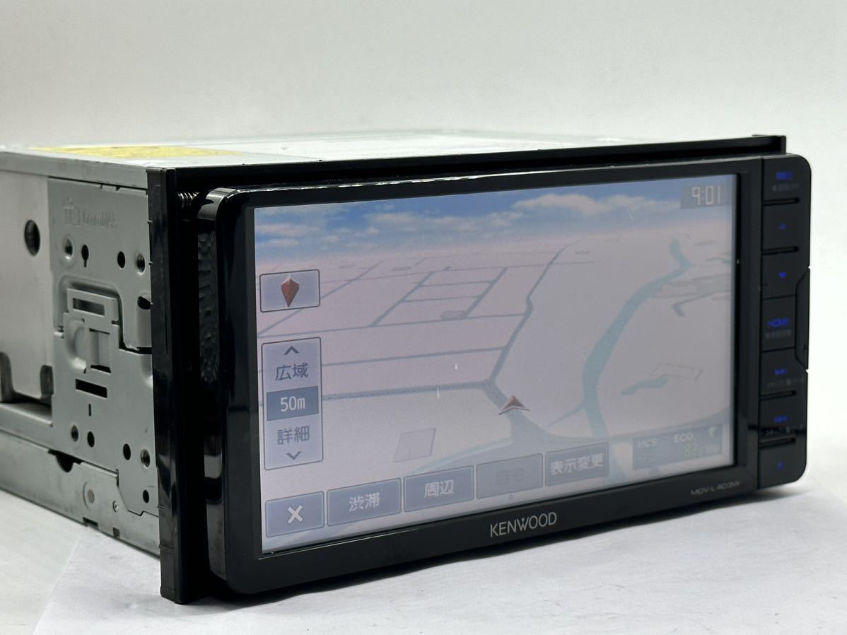 KENWOOD ケンウッド メモリーナビ MDV-D403W CD/DVD/SD/USB/iPod