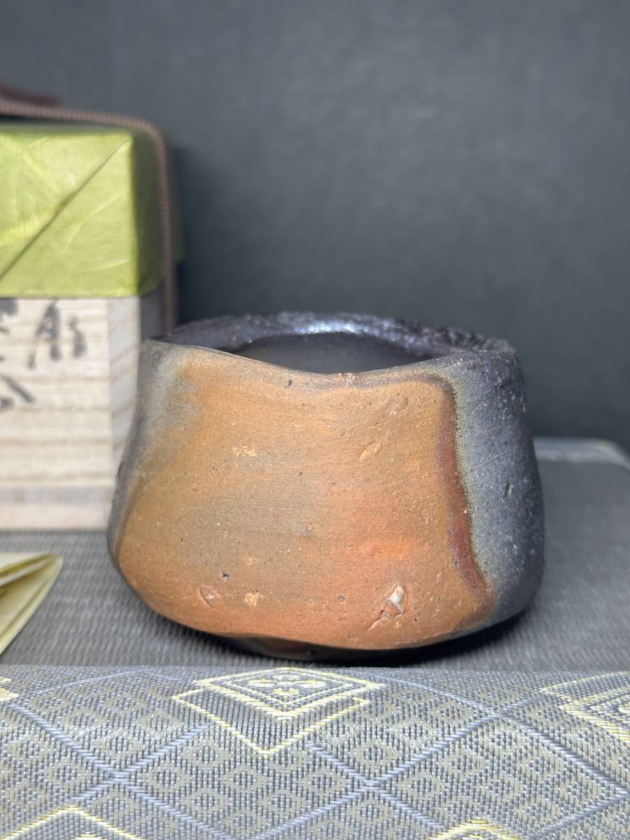 激安大特価，定番 作家 最上作 中村真 備前窯変酒呑 最新作 父 中村六郎(酒器)｜売買されたオークション情報、yahooの商品情報をアーカイブ公開 - オークファン 備前