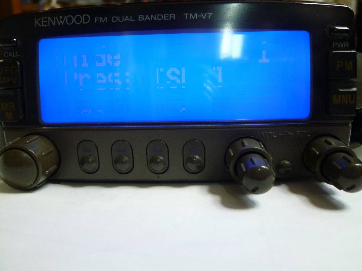 ☆ジャンク品 KENWOOD TM-V7 144/430MHz 20W☆ TM-V7 KENWOOD