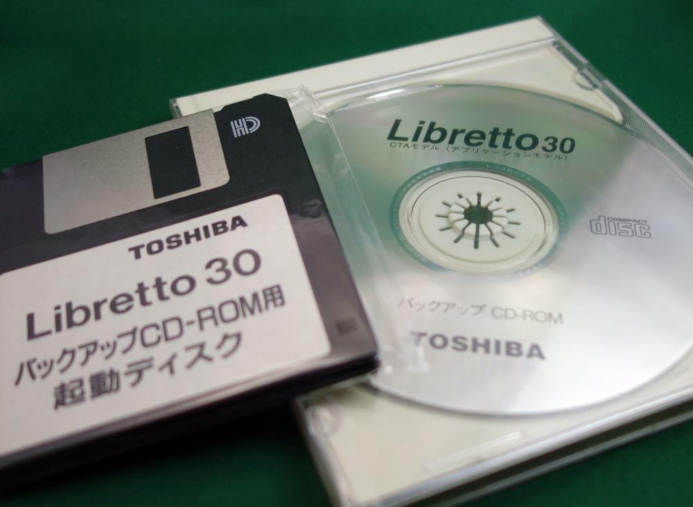 278☆東芝 Libretto 30CTA 増設メモリー8MB フロッピーディスク
