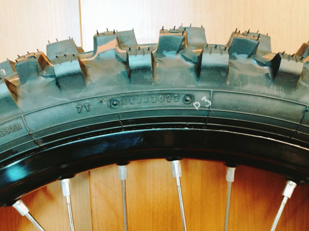 新車外し】KAWASAKI （カワサキ）純正 KX250 フロントホイール（21 