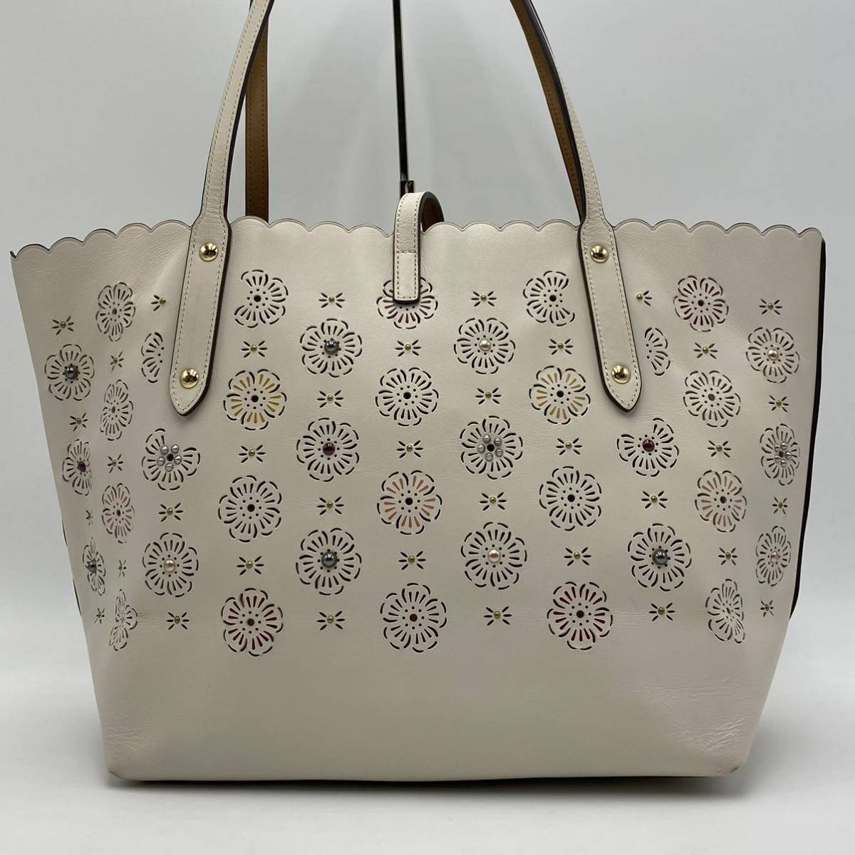 1円～【入手困難品】定価16万円 コーチ COACH トートバッグ ビジネス 