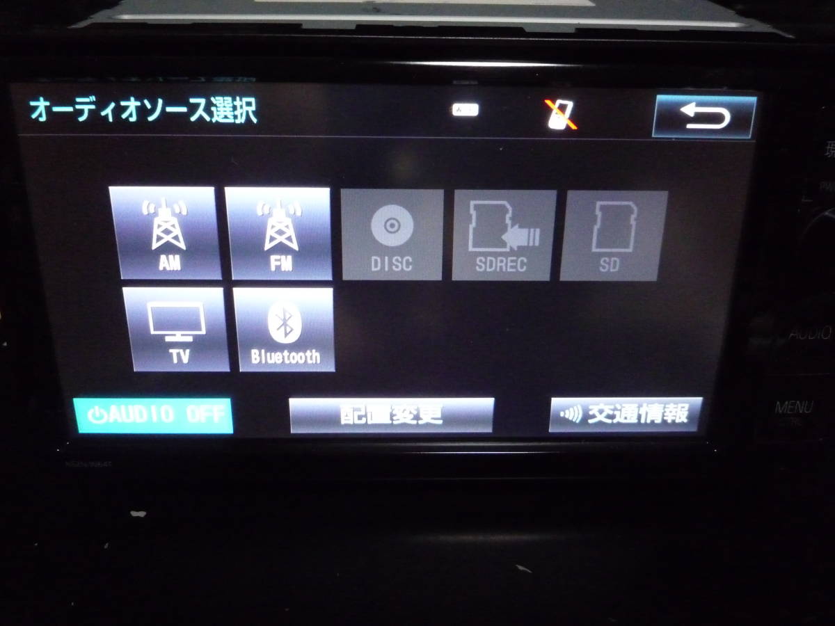 タッチ新品・2018年地図☆トヨタ NSZN-W64T BT・フルセグ☆動作良好｜車