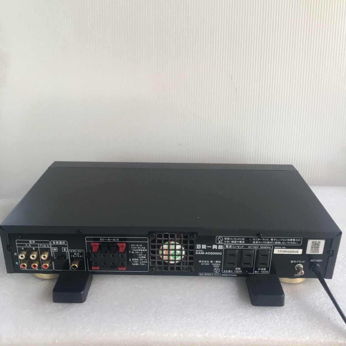 第一興商 デジタルパワーアンプ DAM-AD5000G パワーアンプ DAM 中古 ☆第一