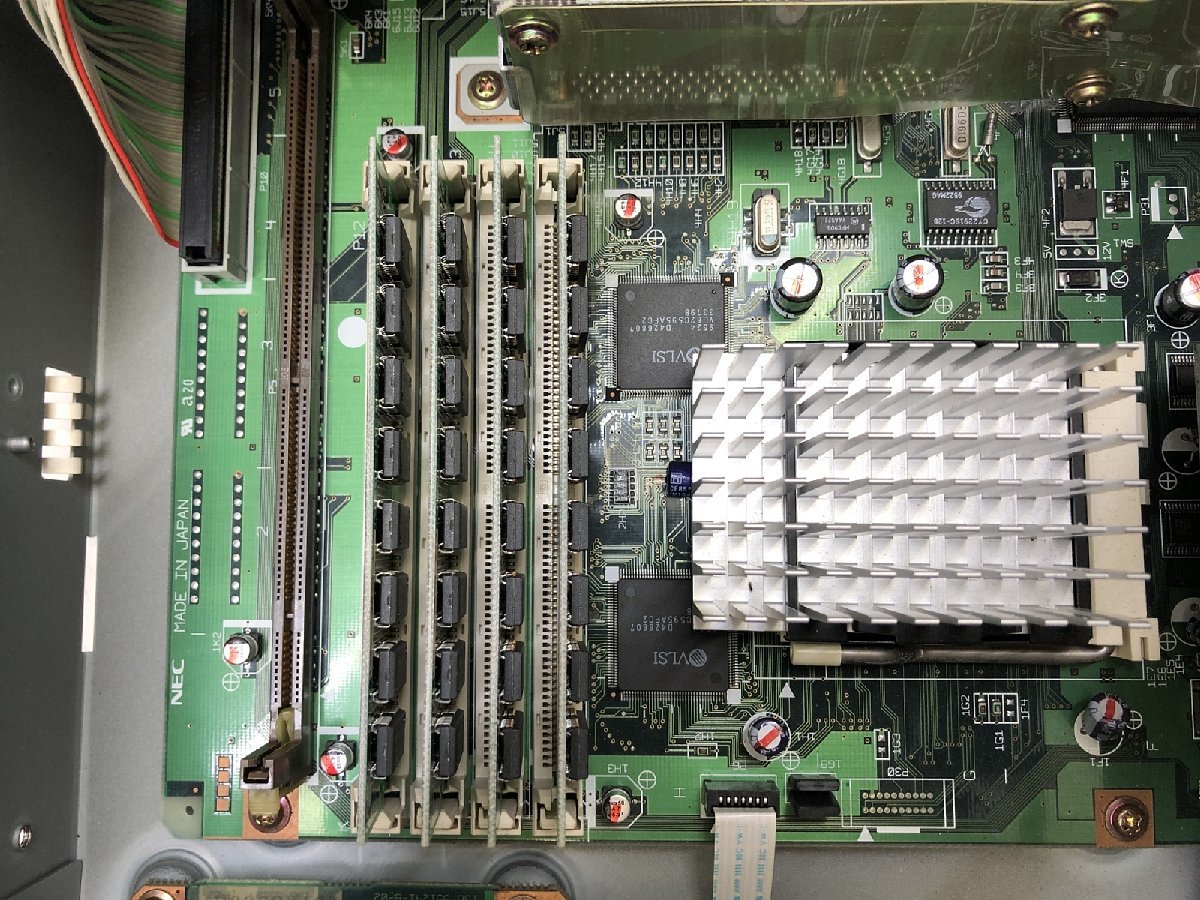 送140サイズ】NEC PC-9821Cx2 P-75/MEM14.6MB/HDD欠 FDDより起動OK/