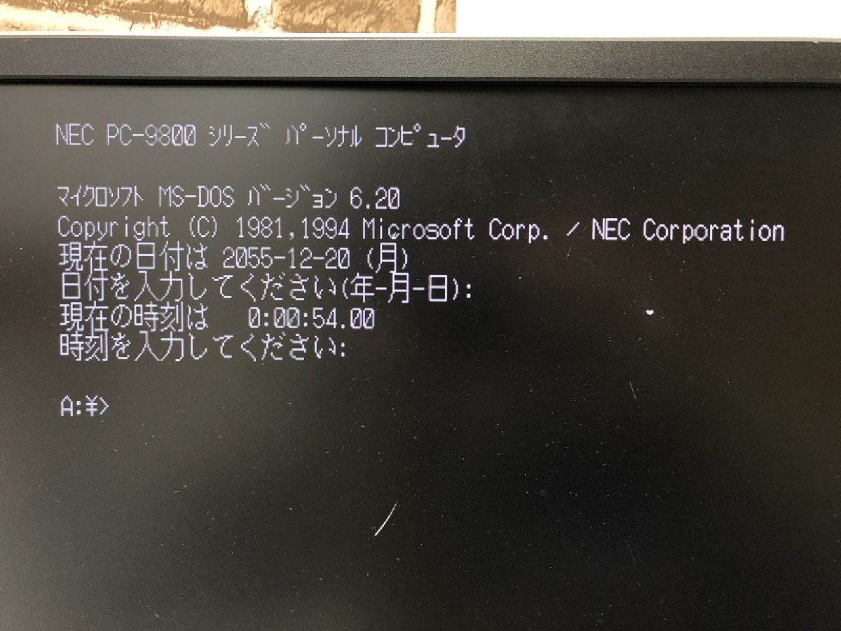 NEC PC-9821Ce2 MSDOS FM音源 FDD OK! 動作品 送140サイズ】NEC PC-9821Cx2 P-75/MEM14.6MB/HDD欠 FDDより起動OK/