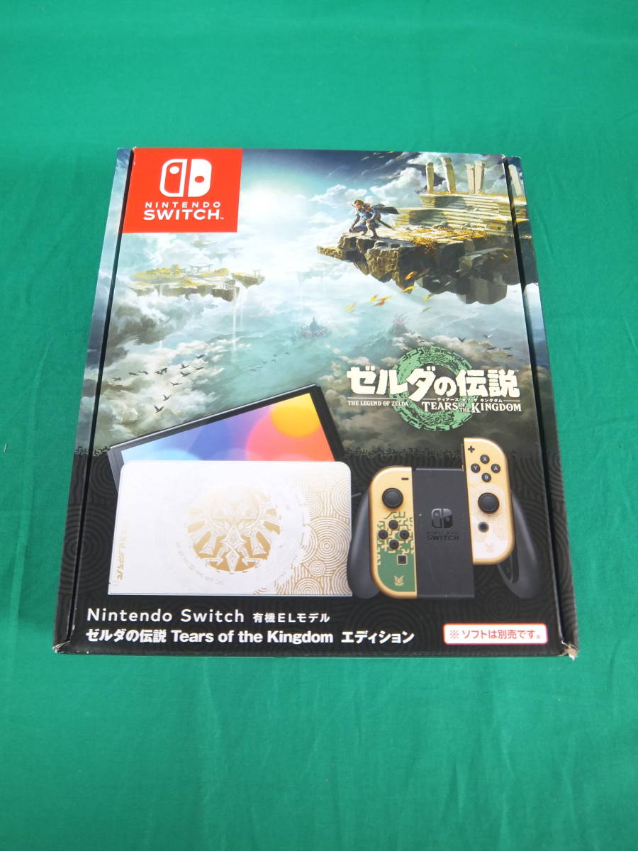 60/Q166☆Nintendo Switch 本体 有機ELモデル ゼルダの伝説 ティアーズ