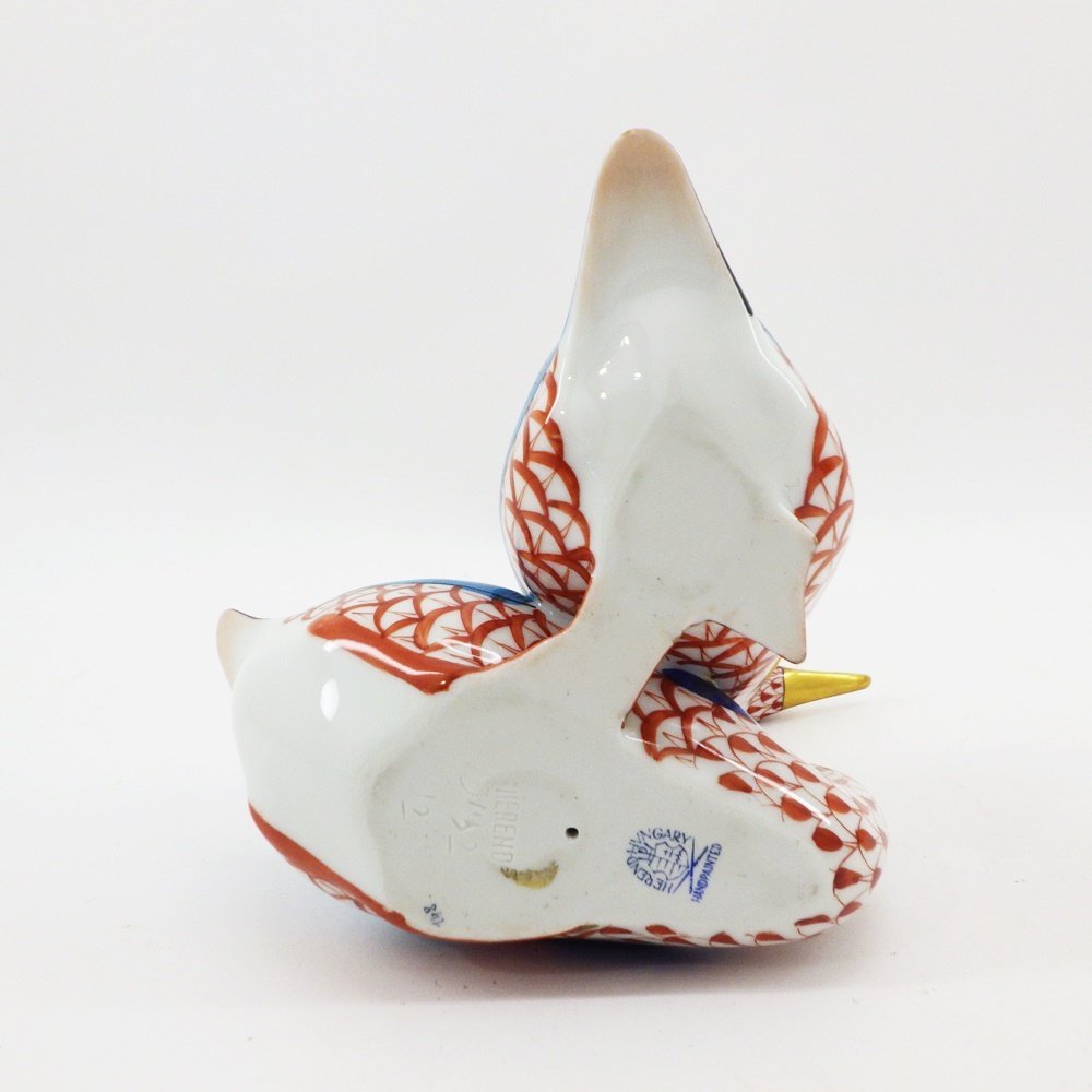 HEREND ヘレンド フギュリン 置き物 カモ鴨 ヘレンド フィギュリン