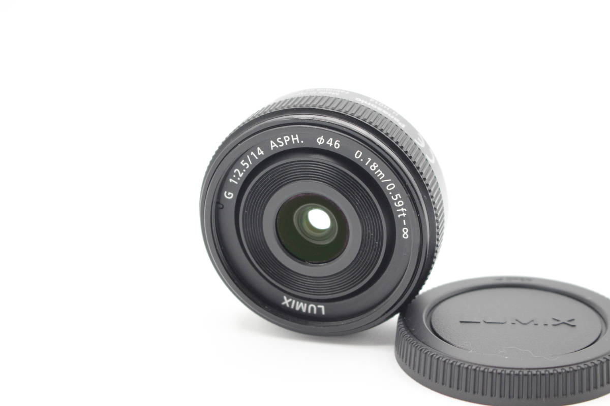 美品◇Panasonic LUMIX G 14mm F2.5 ASPH H-H014◇‐05 G