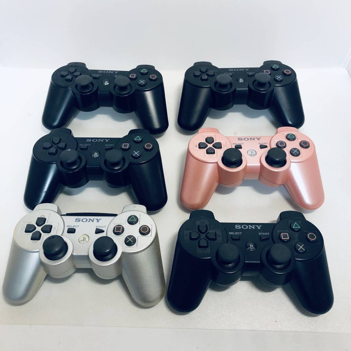 ゲームアクセサリ6点】動作未確認 SONY ソニー PS3 DUALSHOCK3