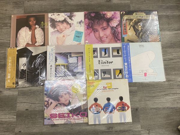 L708-000000 LPレコード 邦楽 100枚まとめ 沢田聖子 / 木ノ内みどり