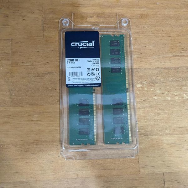 32GB】16GBx2枚 DDR4-3200 Kit CT2K16G4DFRA32A crucial Crucial DDR4
