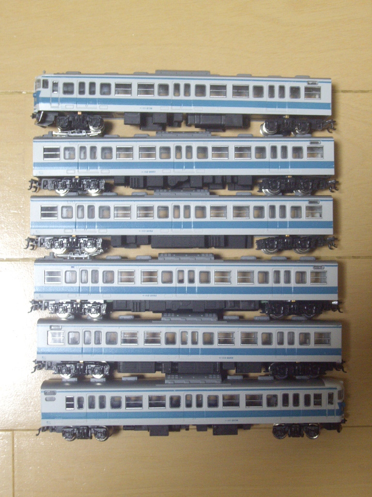 kato 113系 阪和線色 6両セット 動力車動作・ライト点灯確認済み