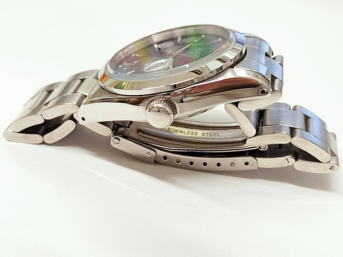 稼働・極美品】 ELGIN エルジン 自動巻き FK-521-A 腕時計 メンズ 