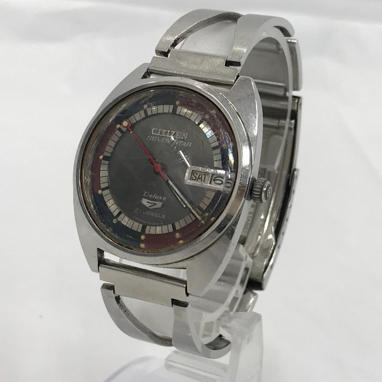 BEAN1009】シチズン CITIZEN セブンスター SEVEN STAR 7 Deluxe 稼働 