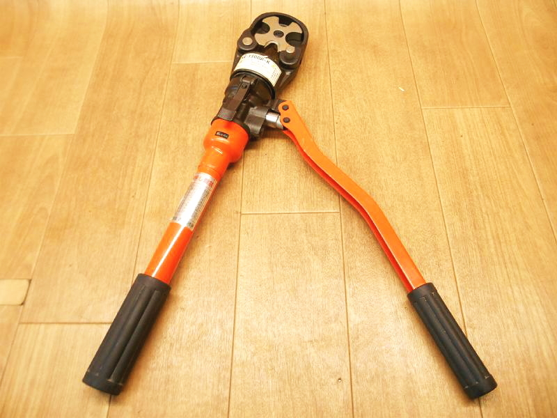 NISHIDA 西田製作所 手動油圧式工具 NC-150DR-H 圧着端子用 銅線 ハンドプレス 圧着ペンチ 電気工事 NISHIDA 西田製作所 手動油圧式圧着工具 NC-150DR-K 圧着端子用 銅線