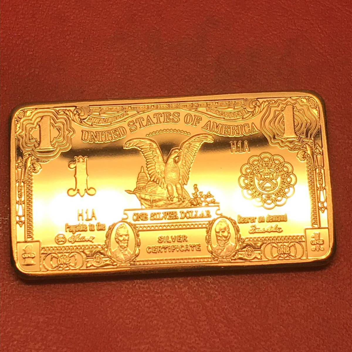 大統領ドル：米国貨幣の貴重なパノラマ アメリカ 古銭 ゴールドバー 大統領記念硬貨 大型