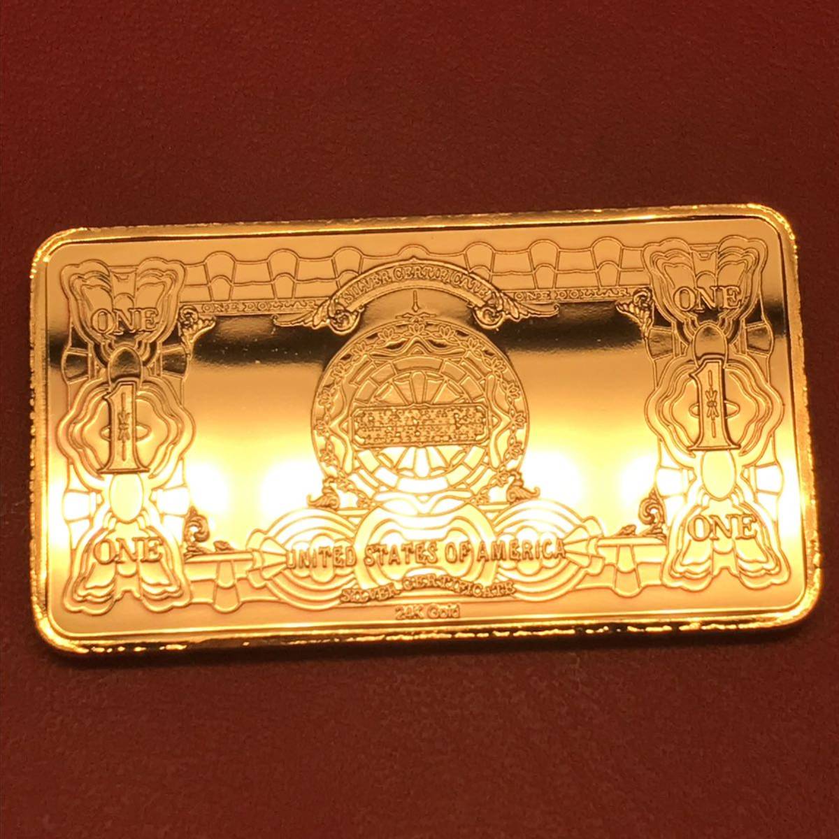 アメリカ 古銭 ゴールドバー 大統領記念硬貨 大型金貨 海外コイン 美品