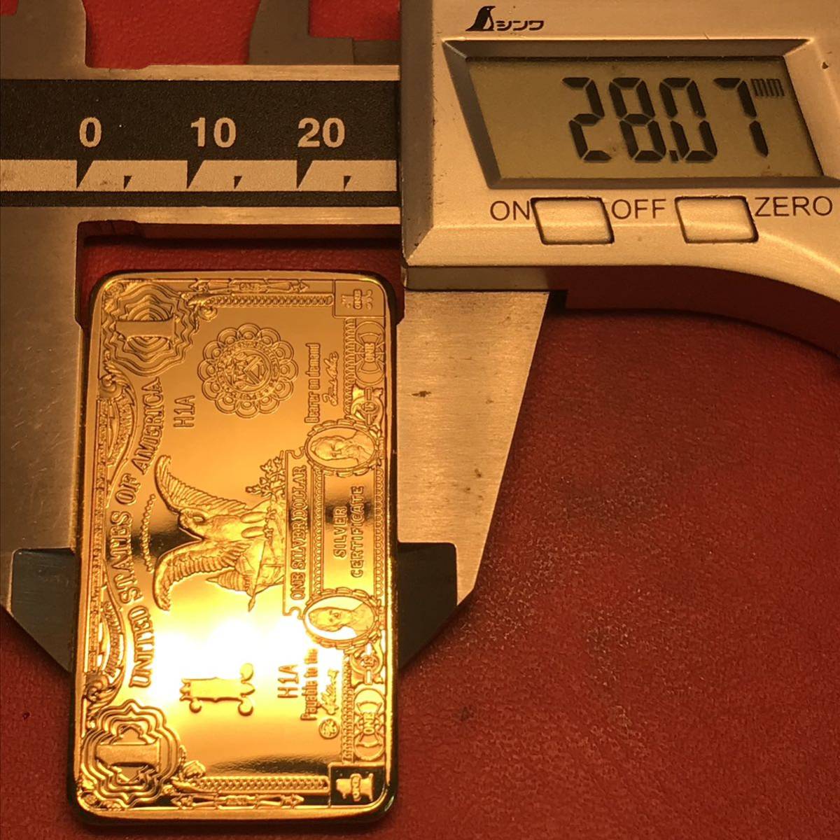 アメリカ 古銭 ゴールドバー 大統領記念硬貨 大型金貨 海外コイン 美品